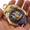 Distintivo Vintage Da Polícia De Nova York