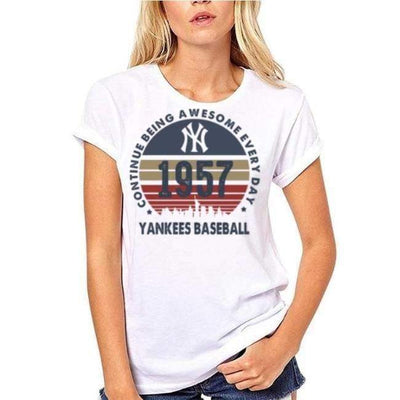 Camiseta Vintage New York Yankees Baseball