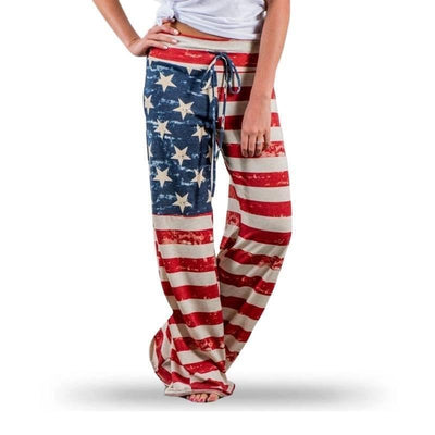 Calça Vintage Bandeira Americana
