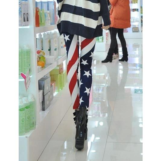 Calça Vintage Bandeira Dos Eua