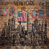 Papel De Parede Tijolo Vintage Nova York