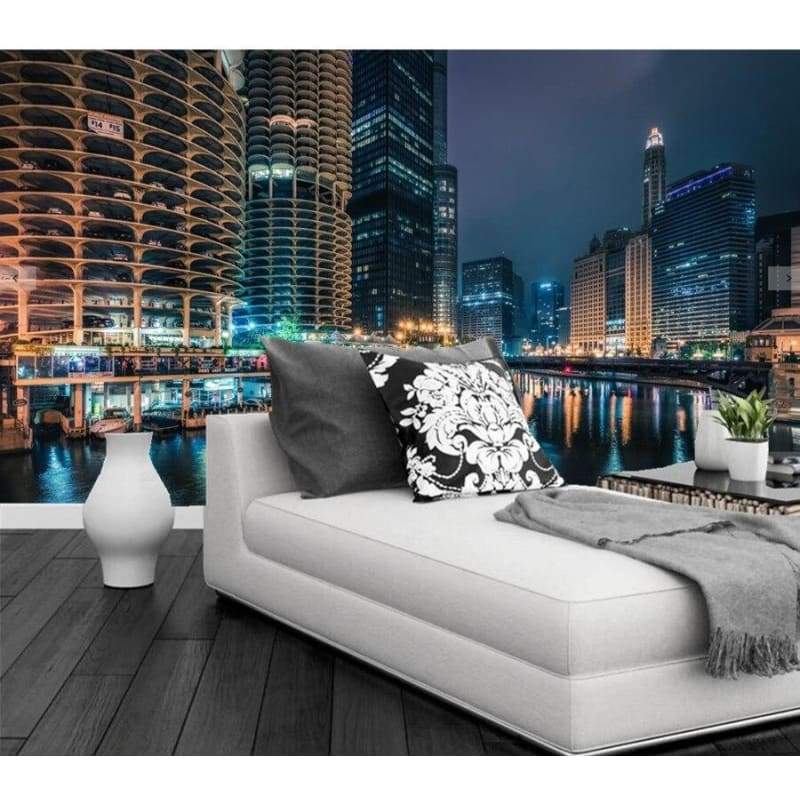 Papel De Parede Vintage De Chicago