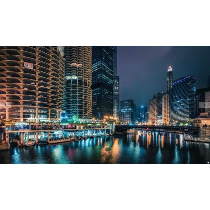 Papel De Parede Vintage De Chicago