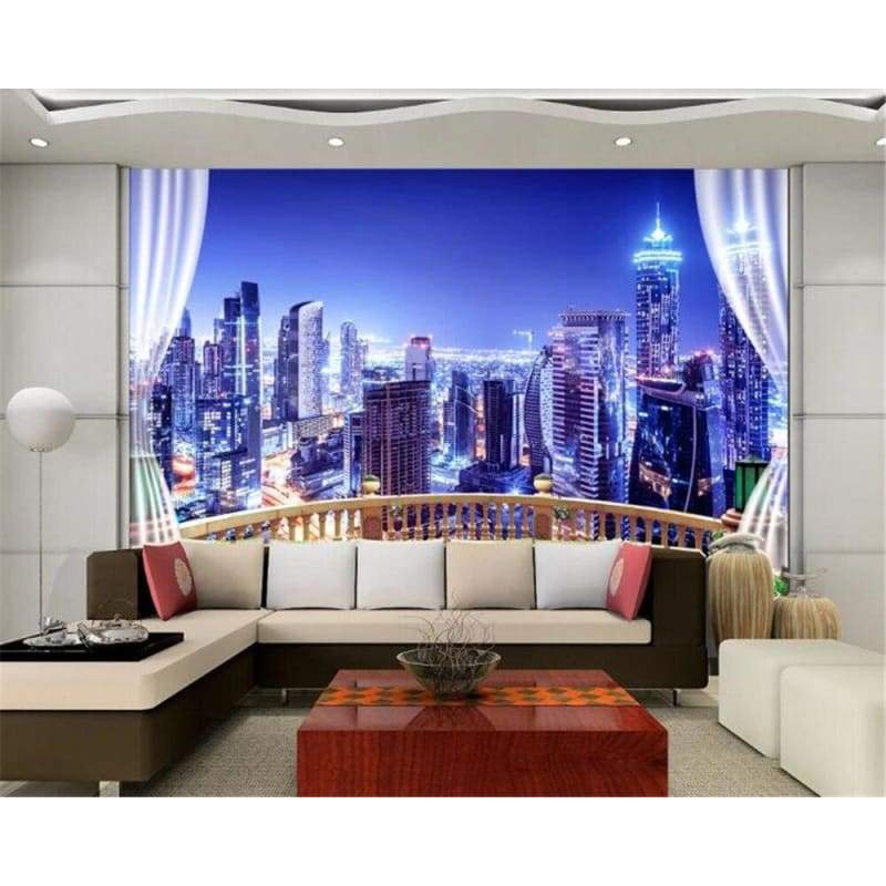 Papel De Parede Vintage Grande De Nova York