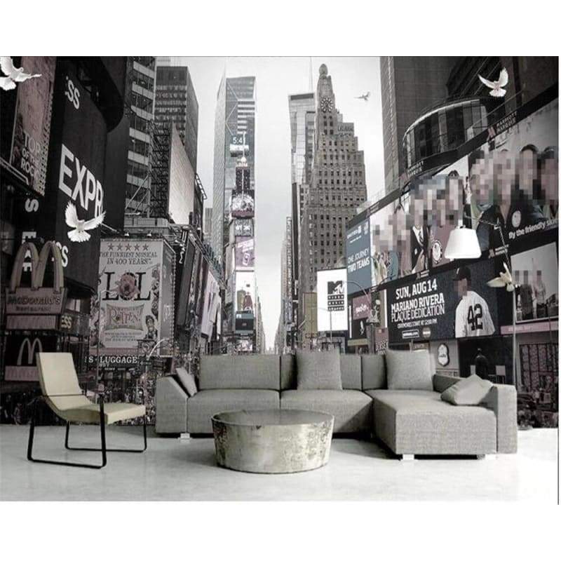 Papel De Parede Vintage Grande De Nova York