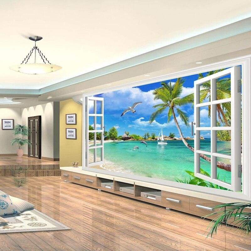 Papel De Parede Vintage Do Havaí