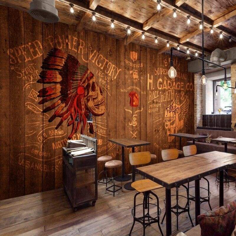 Papel De Parede Vintage Indiano