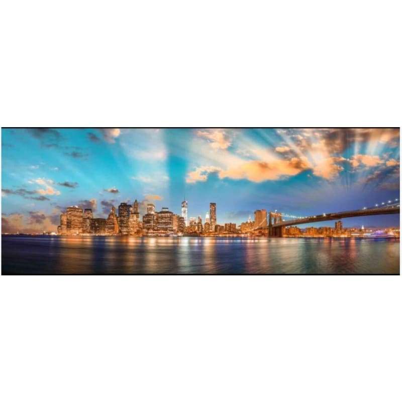 Papel De Parede Vintage Com 4 Paredes De Nova York