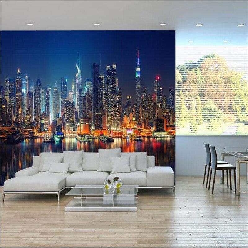 Papel De Parede Vintage Panorâmico De Nova York