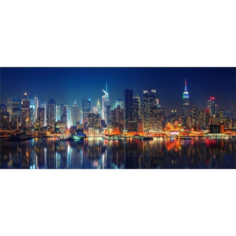 Papel De Parede Vintage Panorâmico De Nova York