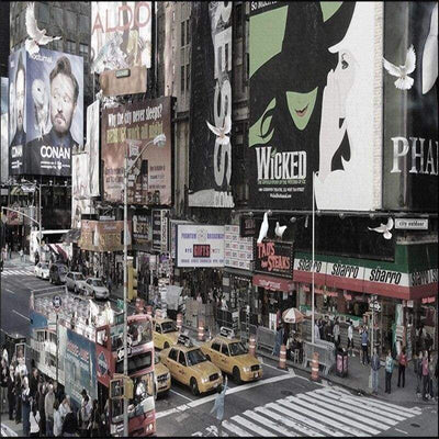 Papel De Parede Foto Vintage Nova York