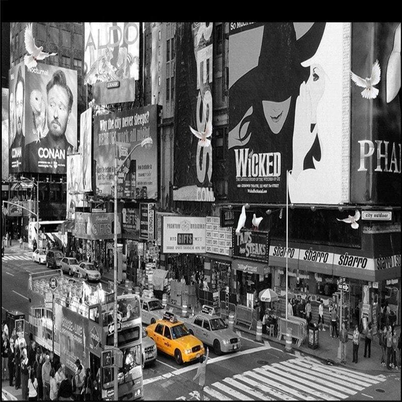 Papel De Parede Foto Vintage Nova York