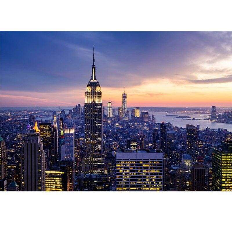 Papel De Parede De Pôster Vintage De Nova York