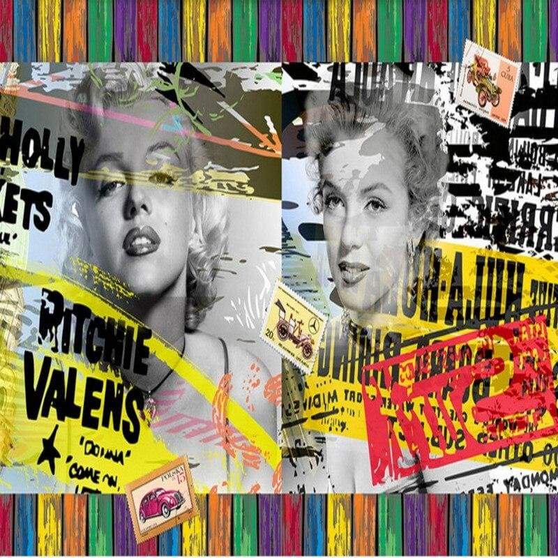 Papel De Parede Estilo Americano Vintage