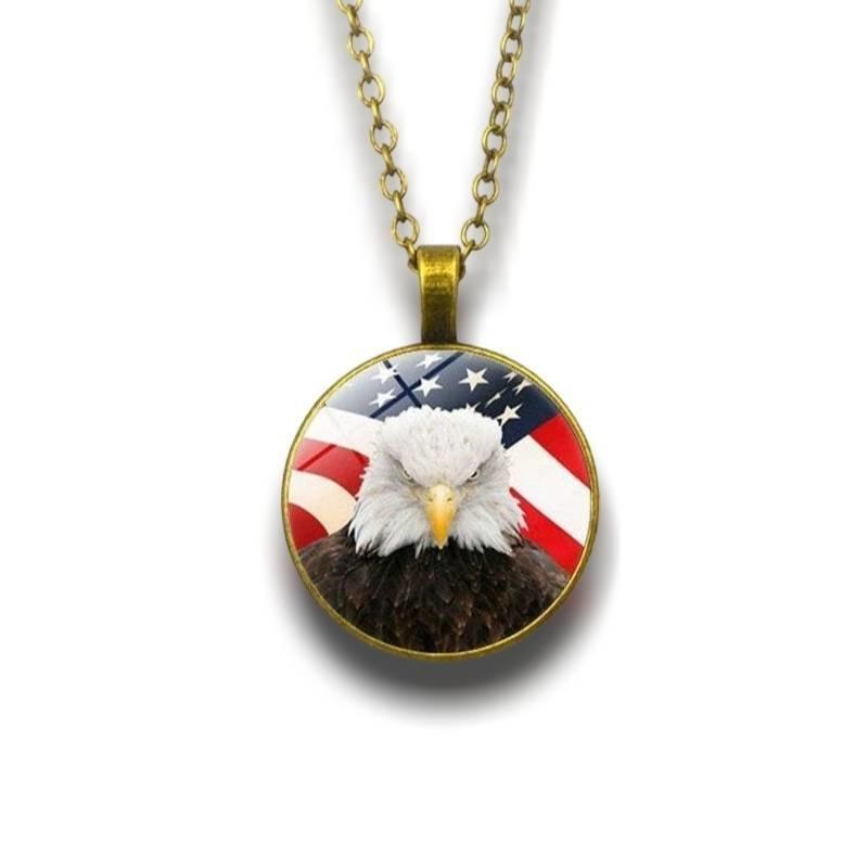 Pingente Águia Vintage Masculino