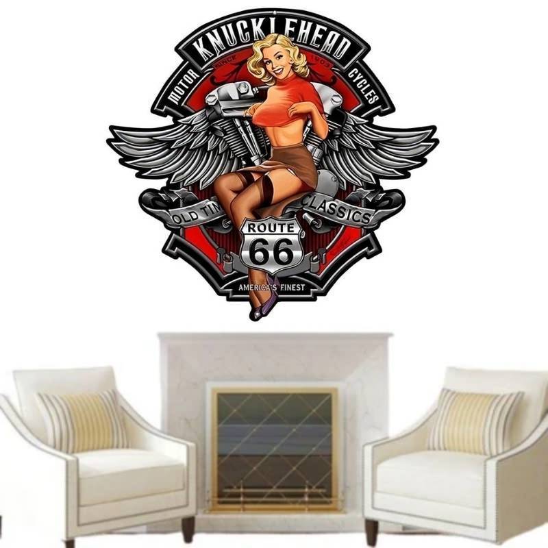 Adesivos Pin-Up Vintage