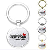 Chaveiro Vintage Eu Amo Nova York