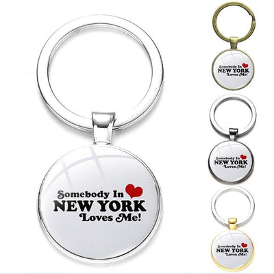 Chaveiro Vintage Eu Amo Nova York