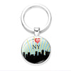Chaveiro Vintage Eu Amo Nova York