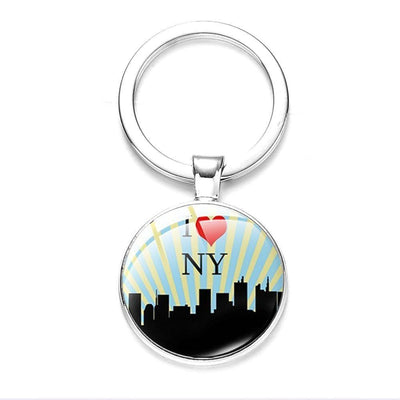 Chaveiro Vintage Eu Amo Nova York