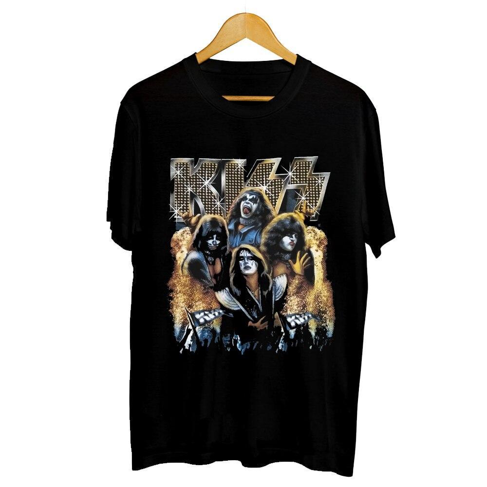 Camiseta Vintage Retrô De Banda De Rock