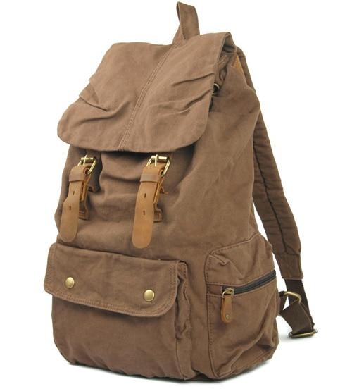 Mochila Masculina Vintage De Couro