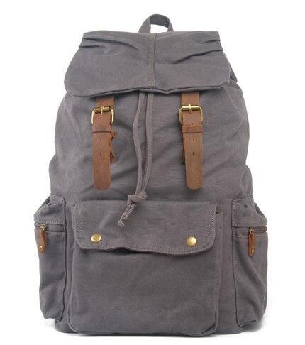 Mochila Masculina Vintage De Couro