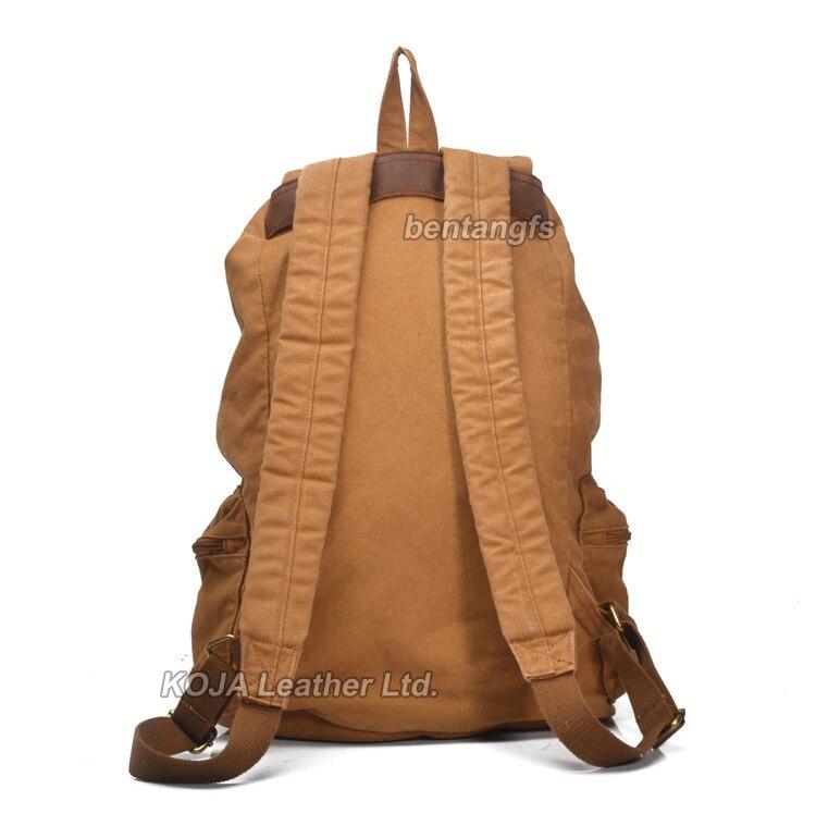 Mochila Masculina Vintage De Couro