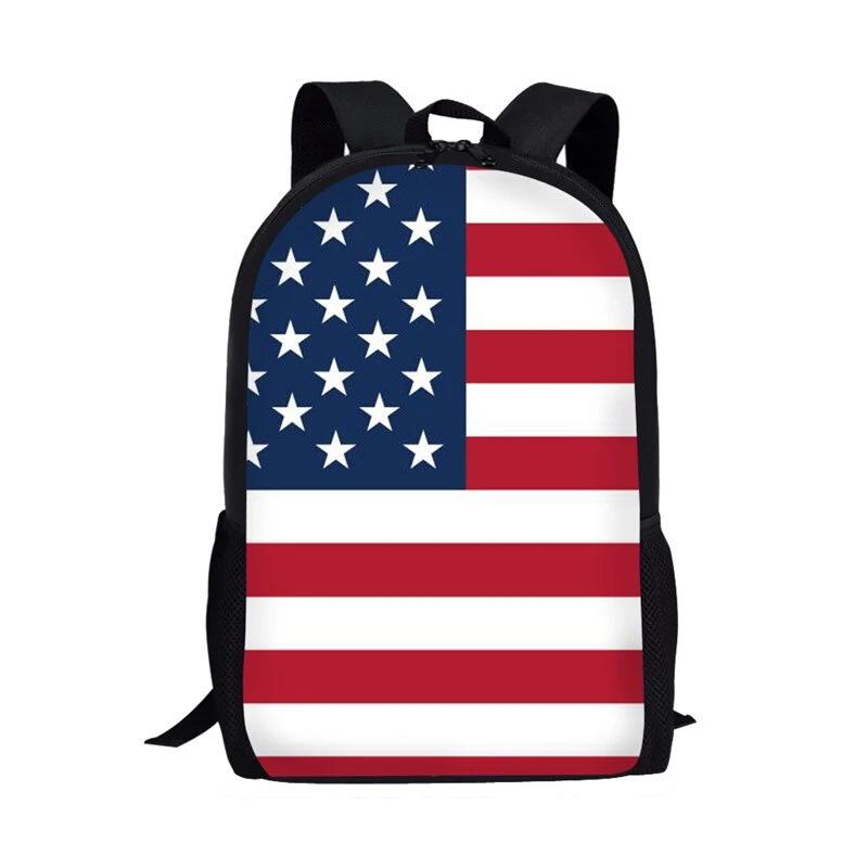 Mochila Vintage Bandeira Americana