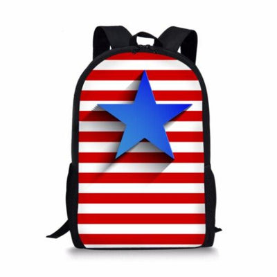 Mochila Vintage Bandeira Americana