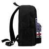 Mochila Vintage Com Bandeira Dos Eua