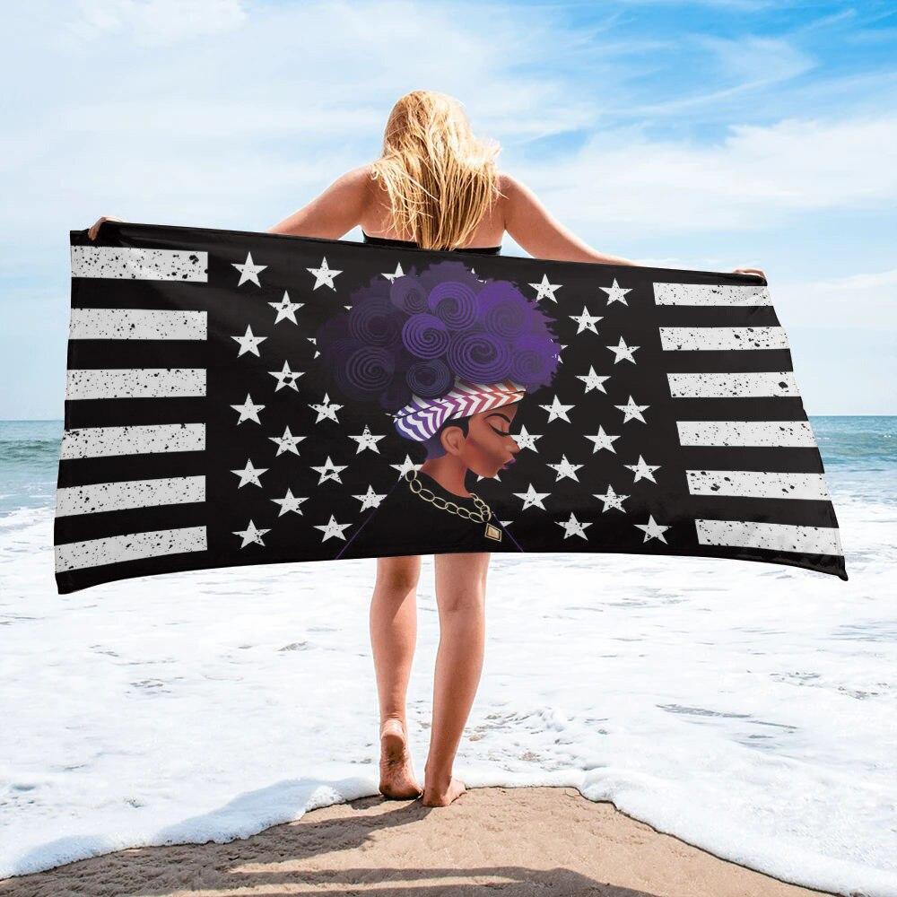 Toalha De Banho Vintage Dos Eua