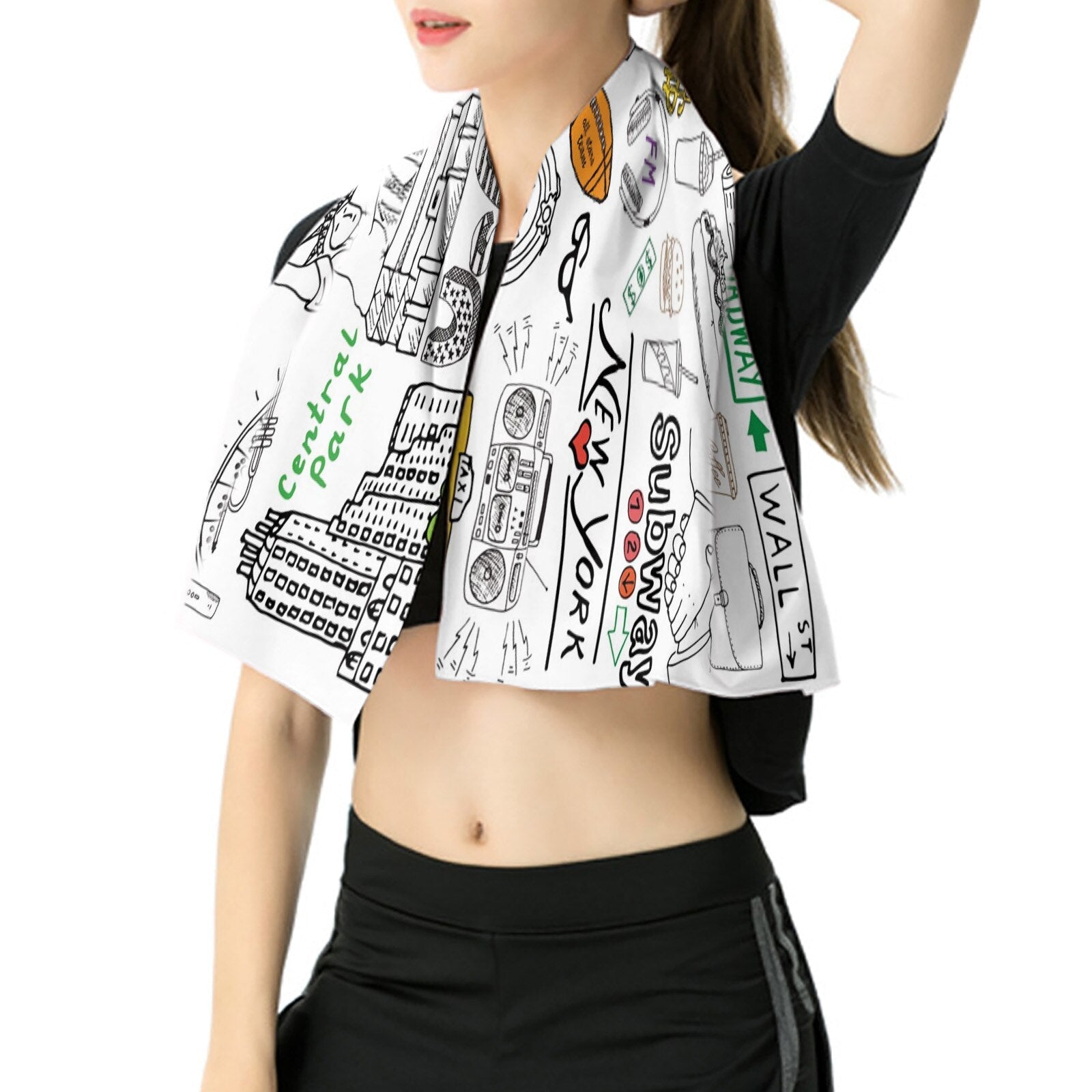 Toalha De Praia Vintage De Nova York