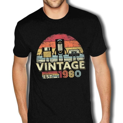 Camiseta Vintage De 1980