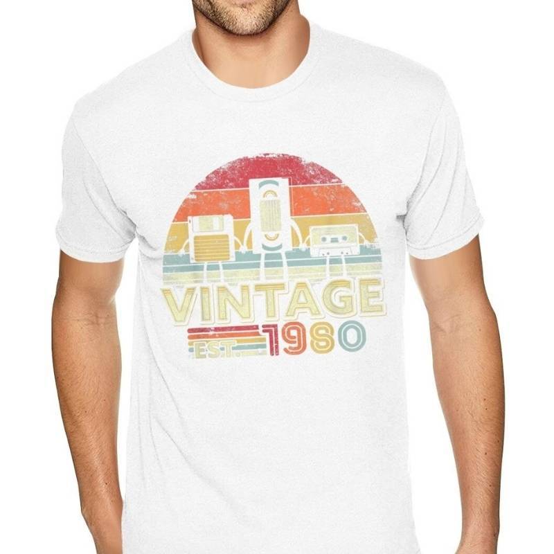 Camiseta Vintage De 1980