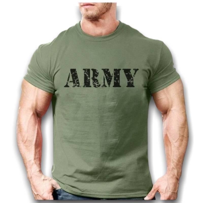 Camiseta Vintage Do Exército Americano