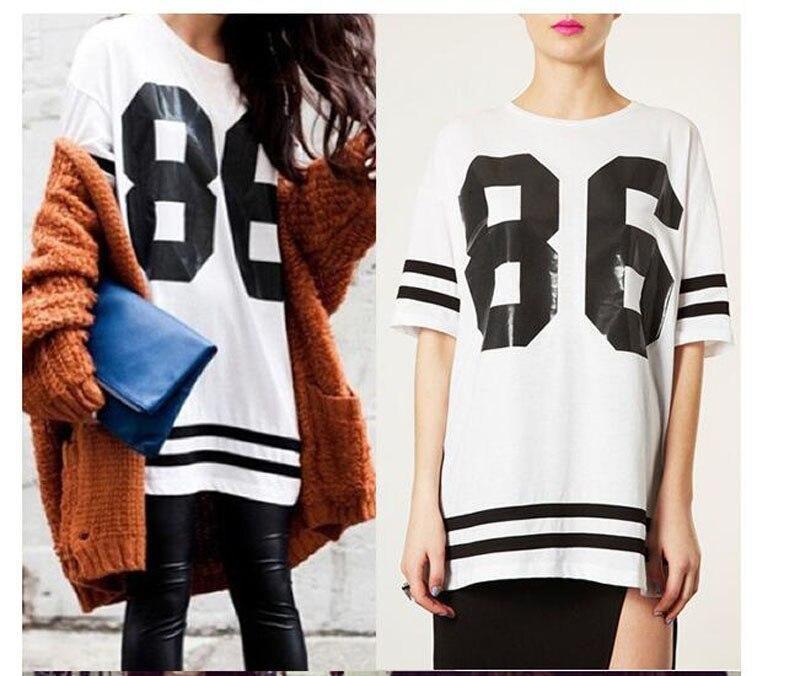 Camiseta Feminina Listrada De Beisebol Vintage