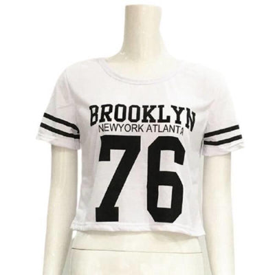 Camiseta Feminina Vintage Do Brooklyn