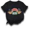 Camiseta Vintage Feminina Do Central Perk