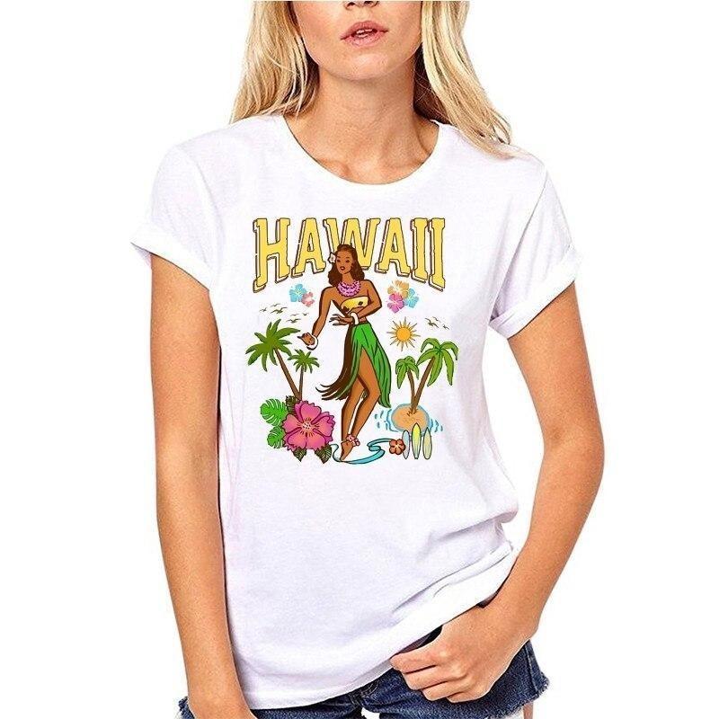 Camiseta Havaiana Vintage Para Menina