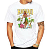 Camiseta Havaiana Vintage Para Menina
