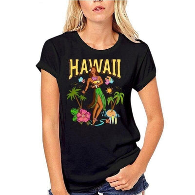 Camiseta Havaiana Vintage Para Menina