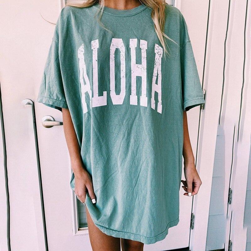 Camiseta Feminina Vintage Do Havaí