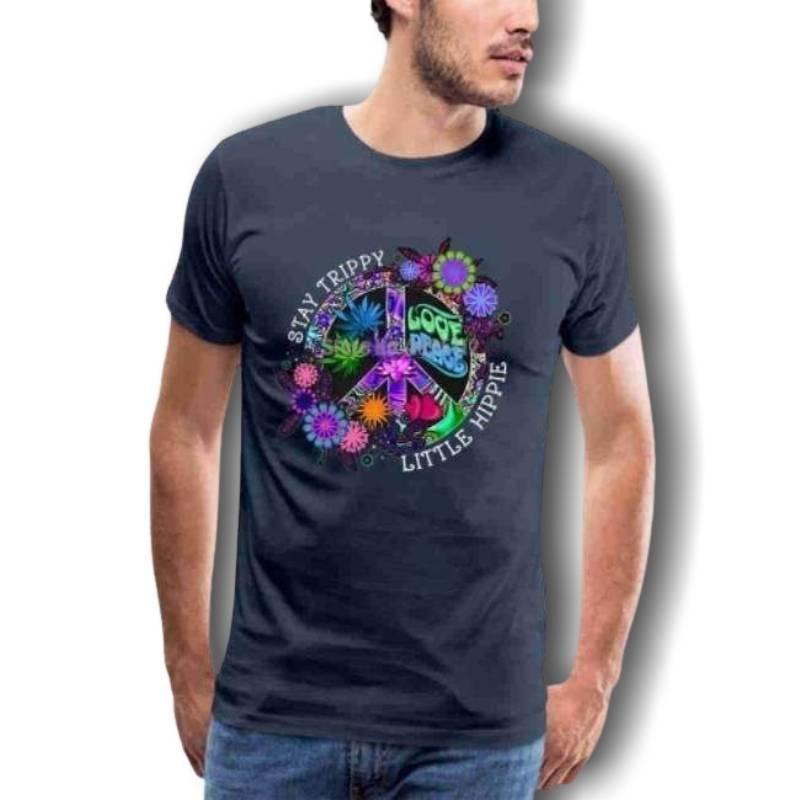 Camiseta Hippie Vintage Masculina