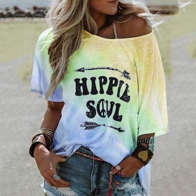 Camiseta Vintage Hippie Soul