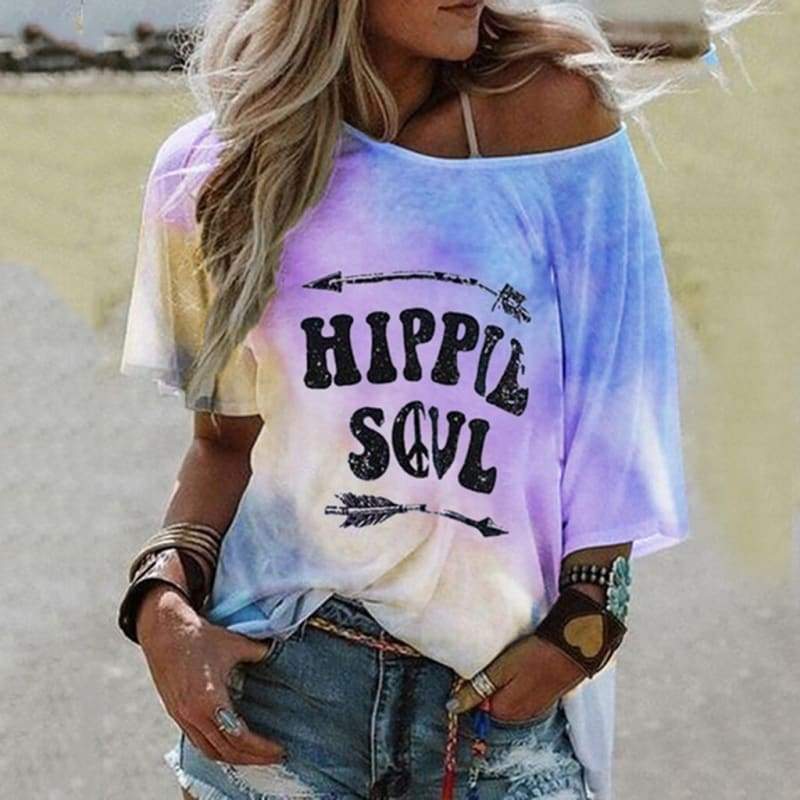 Camiseta Vintage Hippie Soul