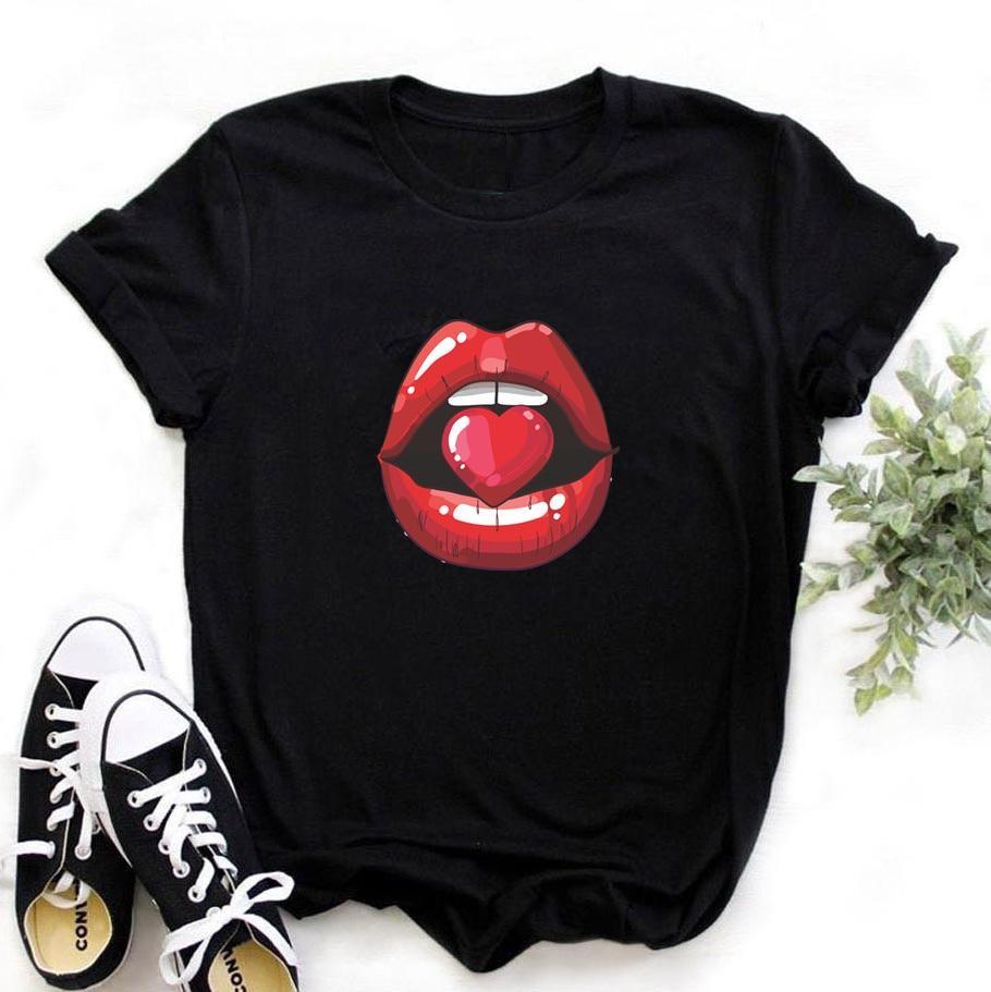 Camiseta Feminina Com Estampa Vintage