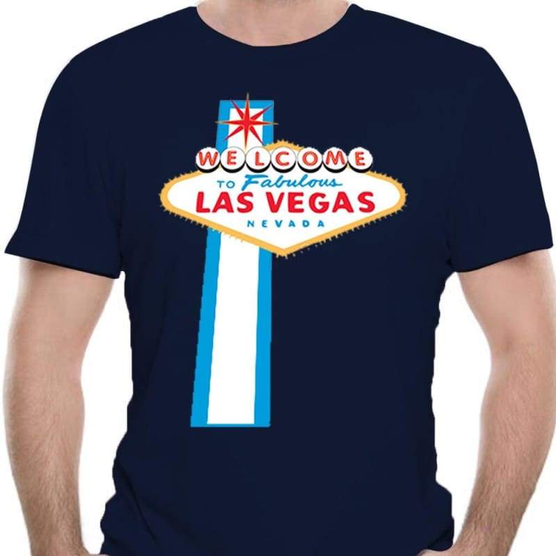 Camiseta Masculina Vintage De Las Vegas