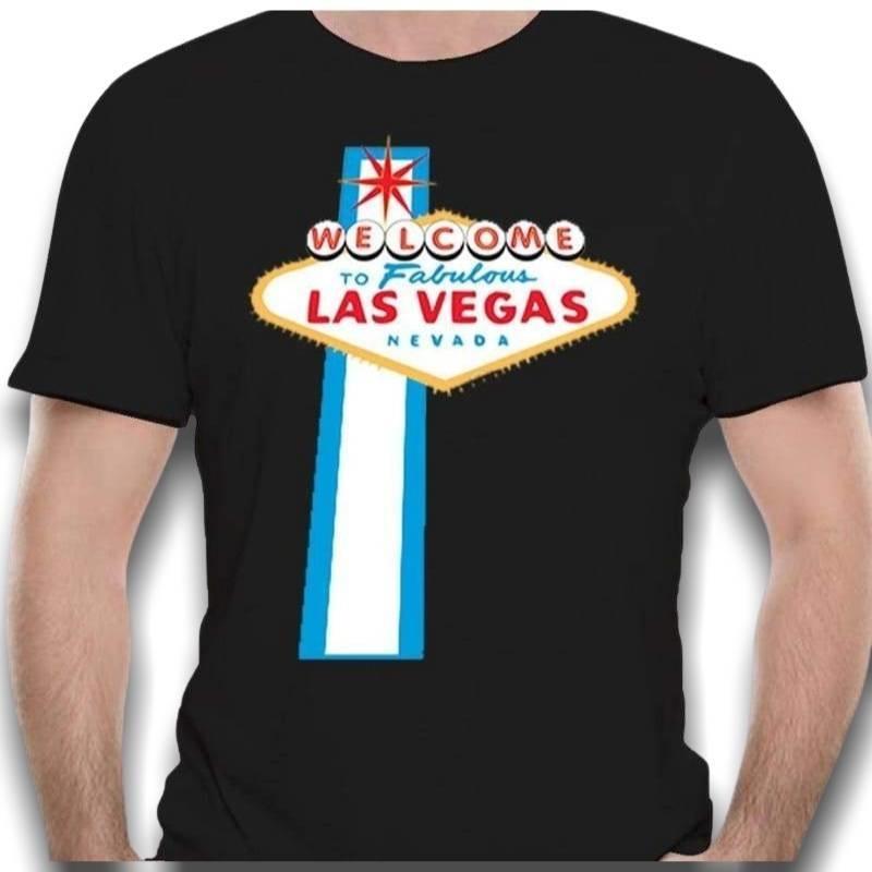 Camiseta Masculina Vintage De Las Vegas