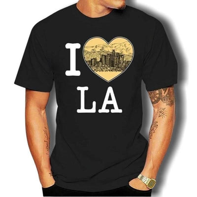 Camiseta Vintage I Love La